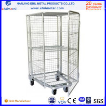 Container with Caster of Storage Racking System